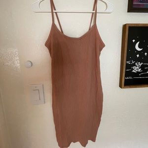 Ribbed bodycon dress